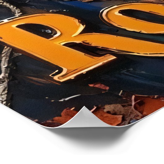 沿岸ロッカー:エッジ上のライオン ポスター (角)