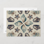 沿岸万華鏡のように千変万化するパターンI ポストカード (正面/裏面)