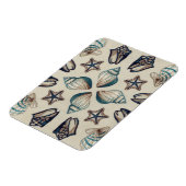 沿岸万華鏡のように千変万化するパターンI マグネット (左側)