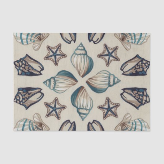 沿岸万華鏡のように千変万化するパターンI 薄葉紙 (正面)