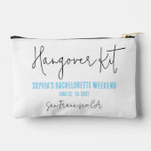 沿岸二日酔いキットのパーティーの最後のトースト アクセサリーポーチ (裏面)