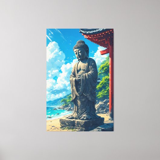 沿岸保護者 キャンバスプリント (正面)