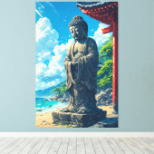 沿岸保護者 キャンバスプリント (インサイチュ (ウッドフロア))