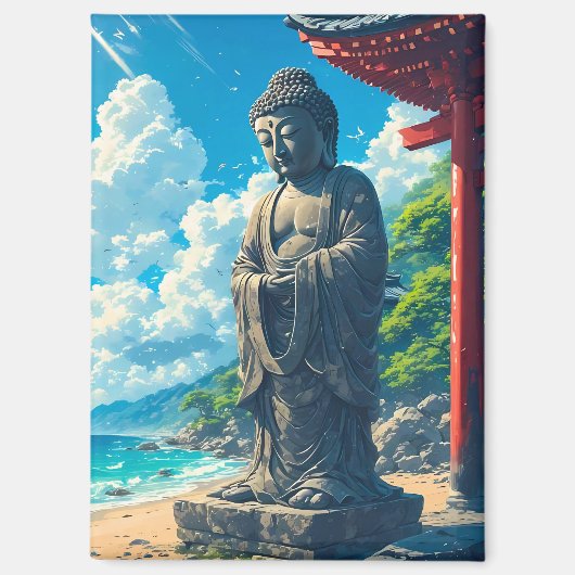 沿岸保護者 マグネット (正面)