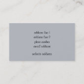 沿岸写真 名刺 (裏面)