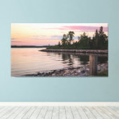 沿岸反射 キャンバスプリント (インサイチュ (ウッドフロア))