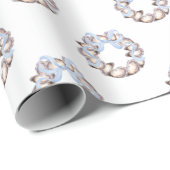 沿岸名門私立校風のオイスターボウリースクリスマス ラッピングペーパー (ロールコーナー)