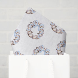 沿岸名門私立校風のオイスターボウリースクリスマス 薄葉紙