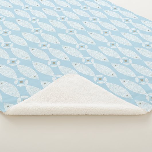 沿岸名門私立校風の青魚 シェルパブランケット (3/4)