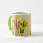 沿岸嚢状葉植物の集り マグカップ (正面左)