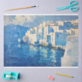 沿岸地中海の絵画の分離 薄葉紙 (クラフト)