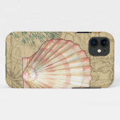 沿岸地図のコラージュ Case-Mate iPhoneケース (裏面(横))