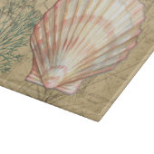 沿岸地図コラージュ カッティングボード (角)