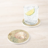 沿岸地図コラージュ コースター (側面)