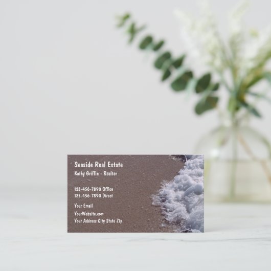 沿岸地域テーマ 名刺 (スタンド正面)