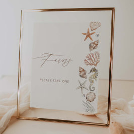 沿岸夏のブライダルシャワーの好意 ポスター