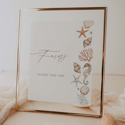 沿岸夏のブライダルシャワーの好意 ポスター