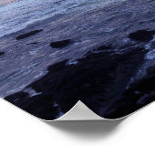 沿岸夕べトワイライトプリント ポスター (角)