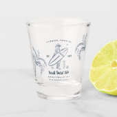 沿岸女性のカーボーイバチェロレッテの恩恵 ショットグラス (正面)