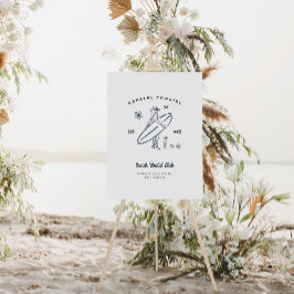 沿岸女性のカーボーイバチェロレッテ歓迎 ポスター