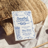 沿岸女性のカーボーイバチェロレッテ週末の日程 招待状