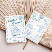 沿岸女性のカーボーイバチェロレッテ週末の日程 招待状