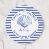 沿岸女性のカーボーイバチェロレッテ週末印刷 フェイバータグ (正面)