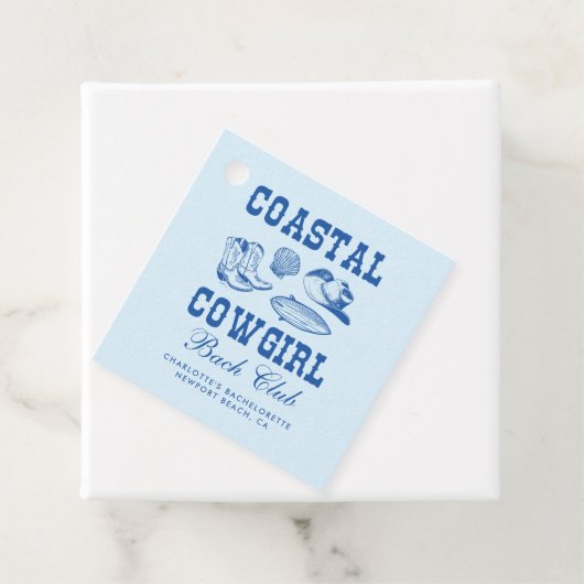 沿岸女性のカーボーイバチェロレッテ週末 フェイバータグ (インサイチュ)