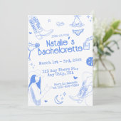 沿岸女性のカーボーイバチェロレッテ週末 招待状 (スタンド正面)