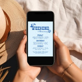 沿岸女性のカーボーイバチェロレッテ週末 招待状