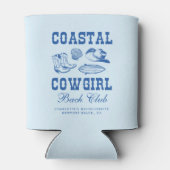 沿岸女性のカーボーイバチェロレッテ週末 缶クーラー (裏面)