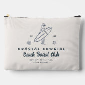 沿岸女性のカーボーイバチェロレッテ アクセサリーポーチ (正面)