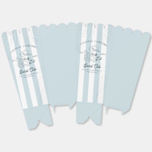 沿岸女性のカーボーイバチェロレッテ フェイバーボックス (見開き)