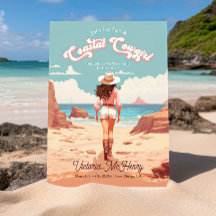 沿岸女性のカーボーイバチェロレッテ