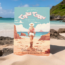 沿岸女性のカーボーイバチェロレッテ