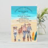 沿岸女性のカーボーイビーチバチェロレッテ 招待状 (スタンド正面)