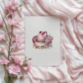 沿岸女性のカーボーイピンクブーツブライダルシャワー 招待状