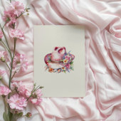 沿岸女性のカーボーイピンクブーツブライダルシャワー 招待状