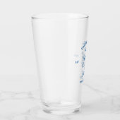 沿岸女性のカーボーイブルー海バチェロレッテ週末 タンブラーグラス (右)