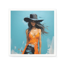 沿岸女性のカーボーイ美学30歳のパーティー