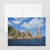 沿岸威厳のある尖塔 – Triozyorye, Sea of Japan ポストカード (正面/裏面)