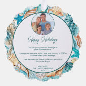 沿岸季節のごあいさつ年の概要写真 オーナメントカード (裏面)