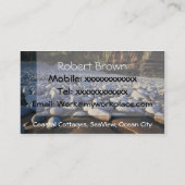 沿岸小石の名刺 名刺 (裏面)