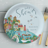 沿岸少年の赤ちゃんシャワーパーティー ペーパープレート