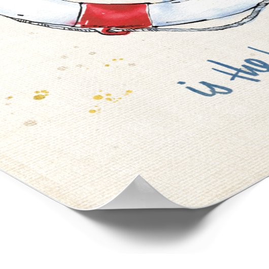 沿岸引用文 |愛は命最高の救 ポスター (角)