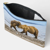 沿岸性褐色熊 アクセサリーポーチ (見開き)