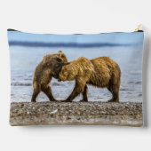 沿岸性褐色熊 アクセサリーポーチ (裏面)