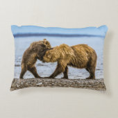 沿岸性褐色熊 アクセントクッション (裏面)
