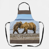 沿岸性褐色熊 エプロン (正面)