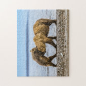 沿岸性褐色熊 ジグソーパズル (縦)